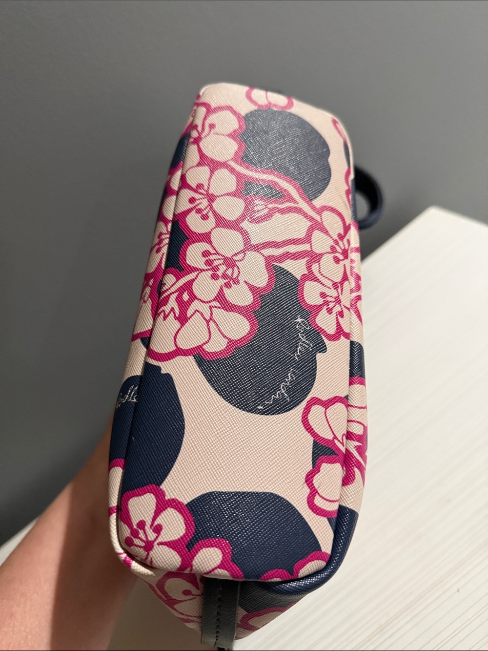 Radley London Blossom Shoulder Bag w/a playful pink & blue floral blossom $268 - Picture 6 of 10